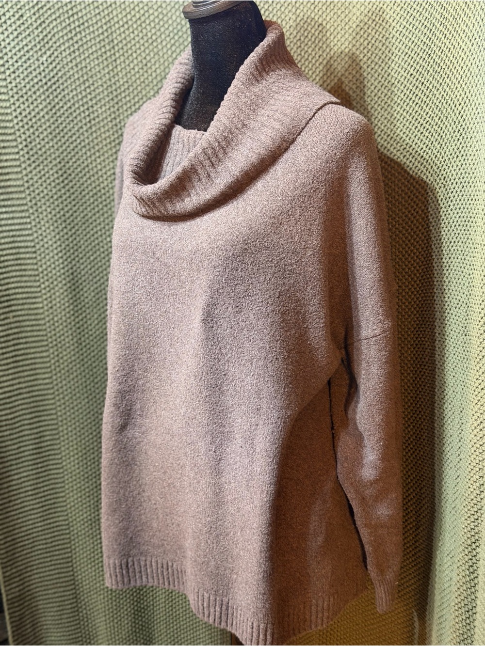 J. Jill Dusty Rose Cowl Neck Sweater